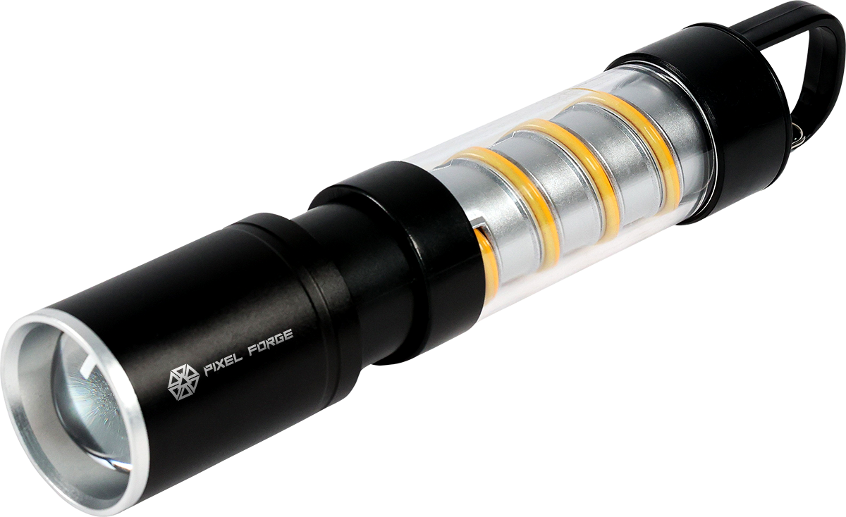 Rechargeable Lantern/Flashlight - FL219 Black