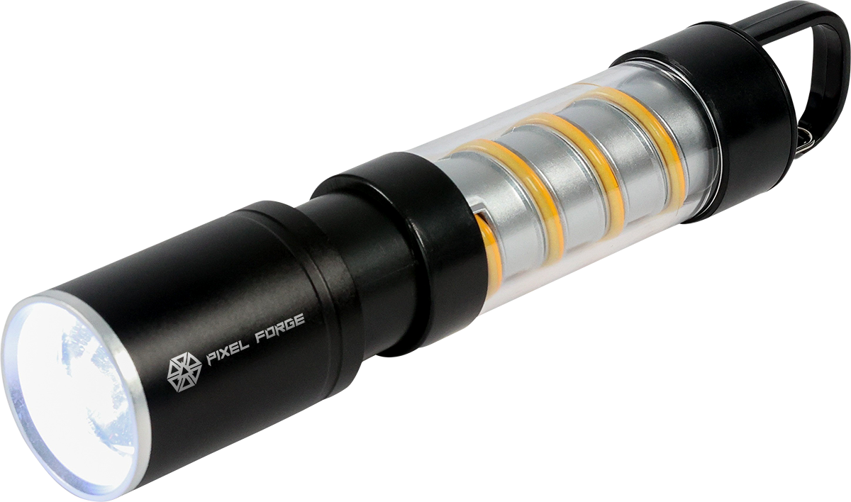 Rechargeable Lantern/Flashlight - FL219 Black