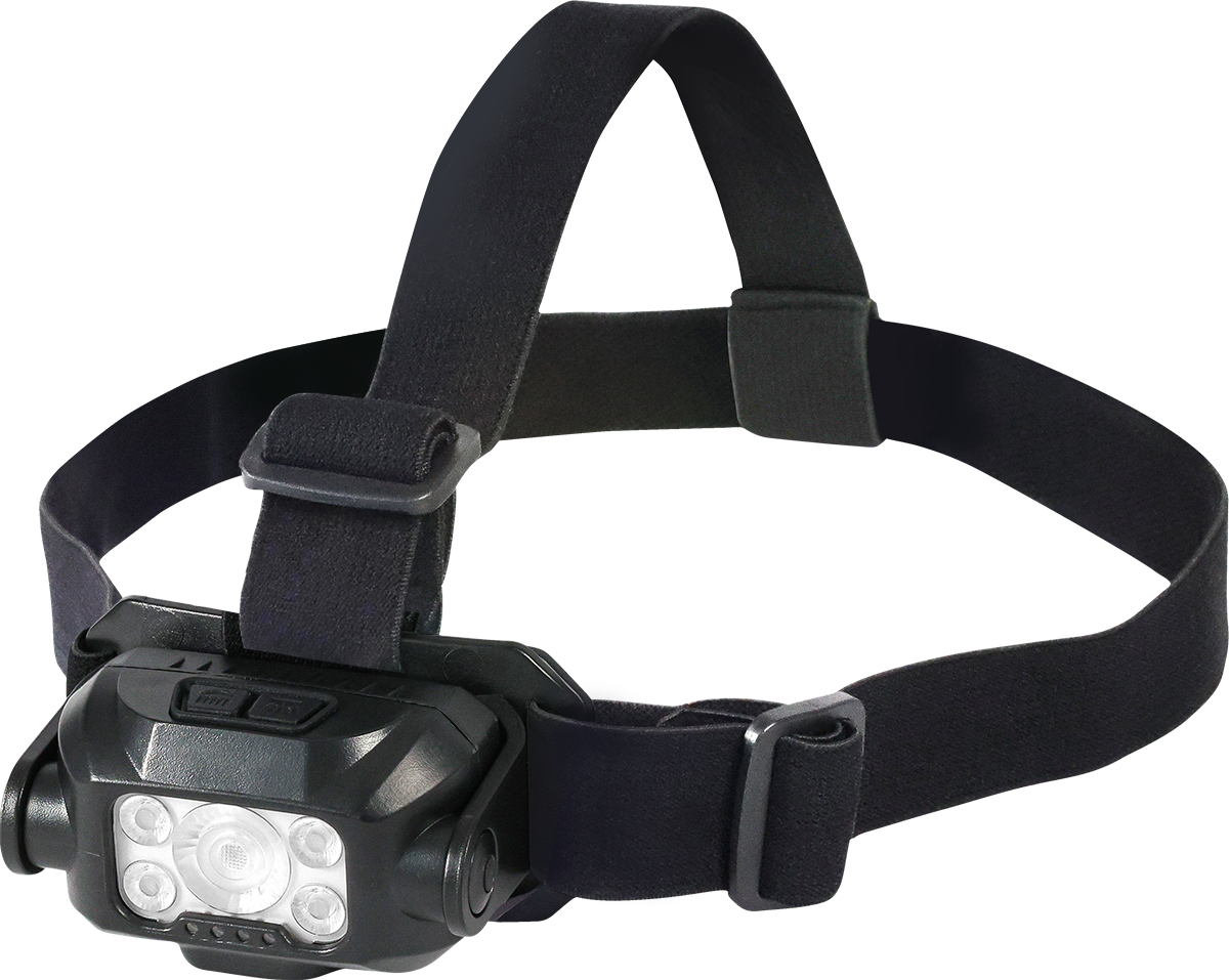 Rechargeable 600 Lumens Headlight - FL220 Black