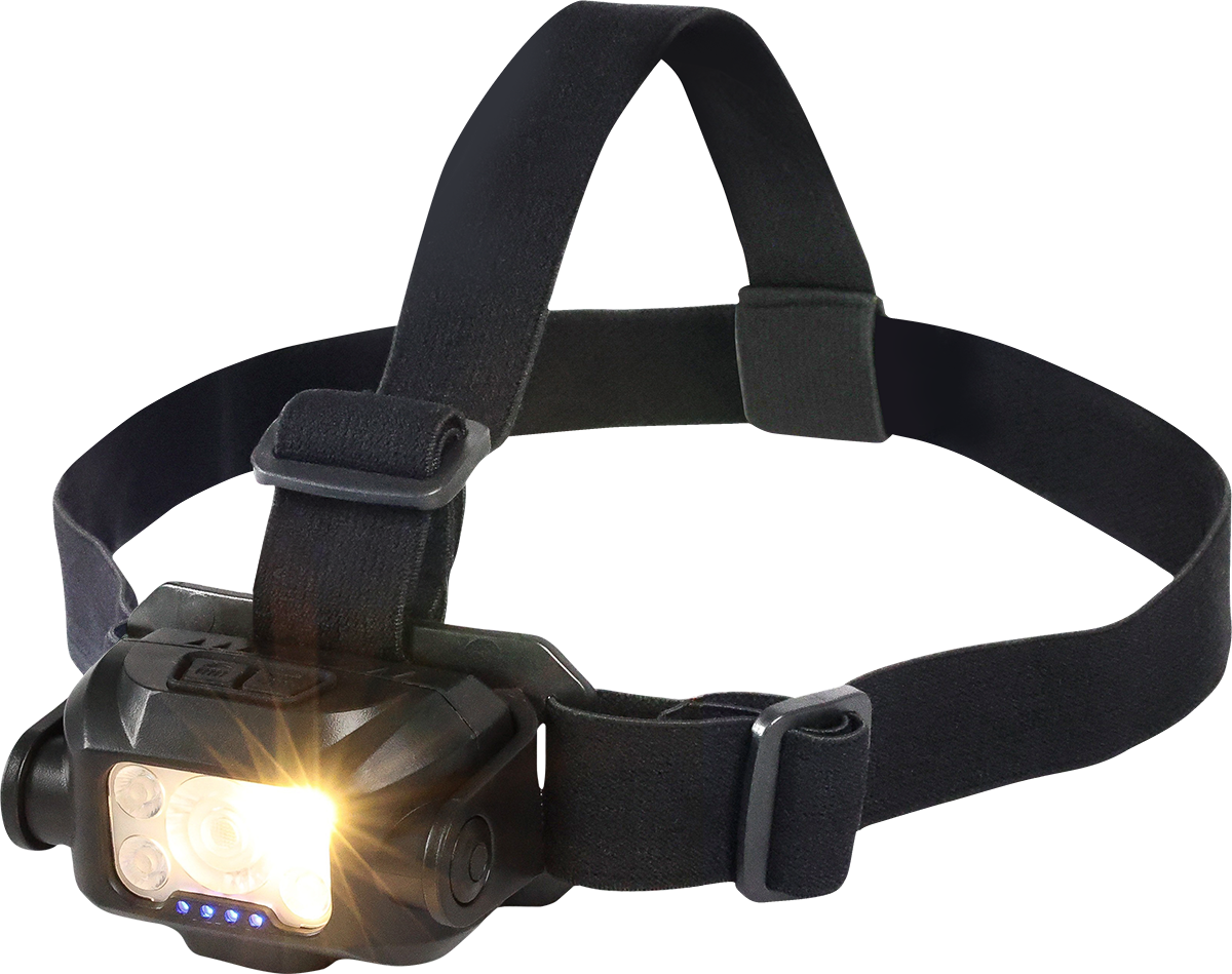 Rechargeable 600 Lumens Headlight - FL220 Black