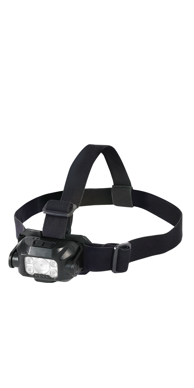 Rechargeable 600 Lumens Headlight - FL220 Black