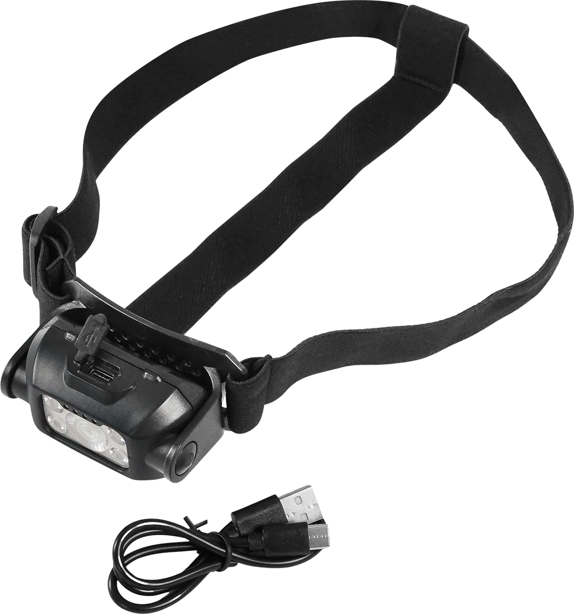 Rechargeable 600 Lumens Headlight - FL220 Black