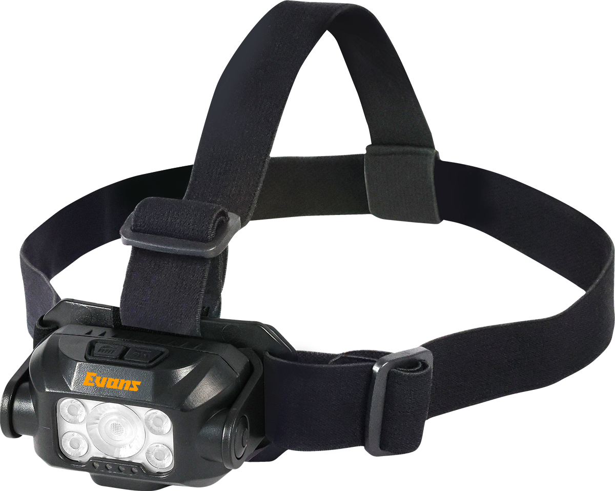 Rechargeable 600 Lumens Headlight - FL220 Black