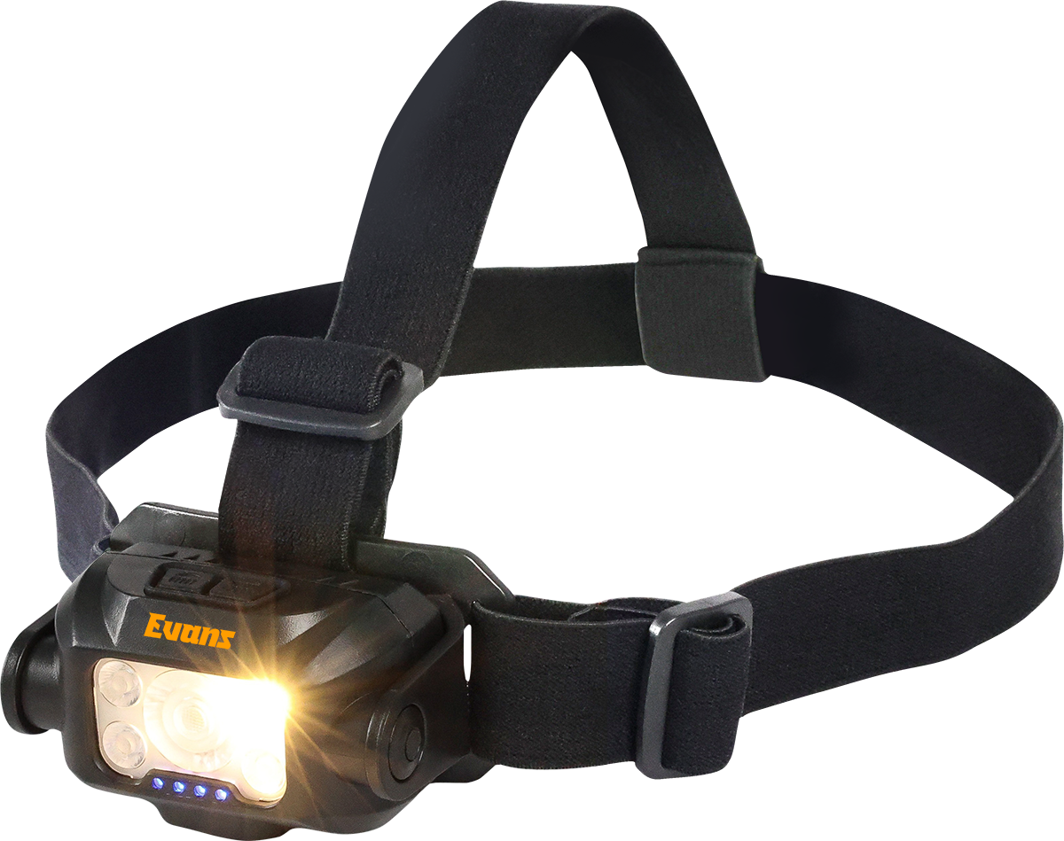 Rechargeable 600 Lumens Headlight - FL220 Black