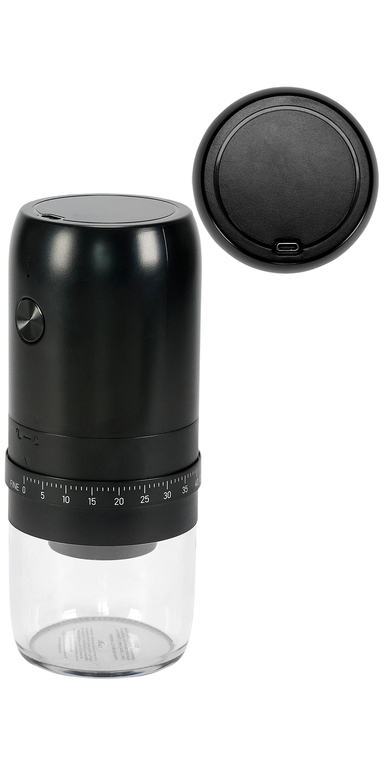 Rechargeable Coffee Grinder - HW58 Black