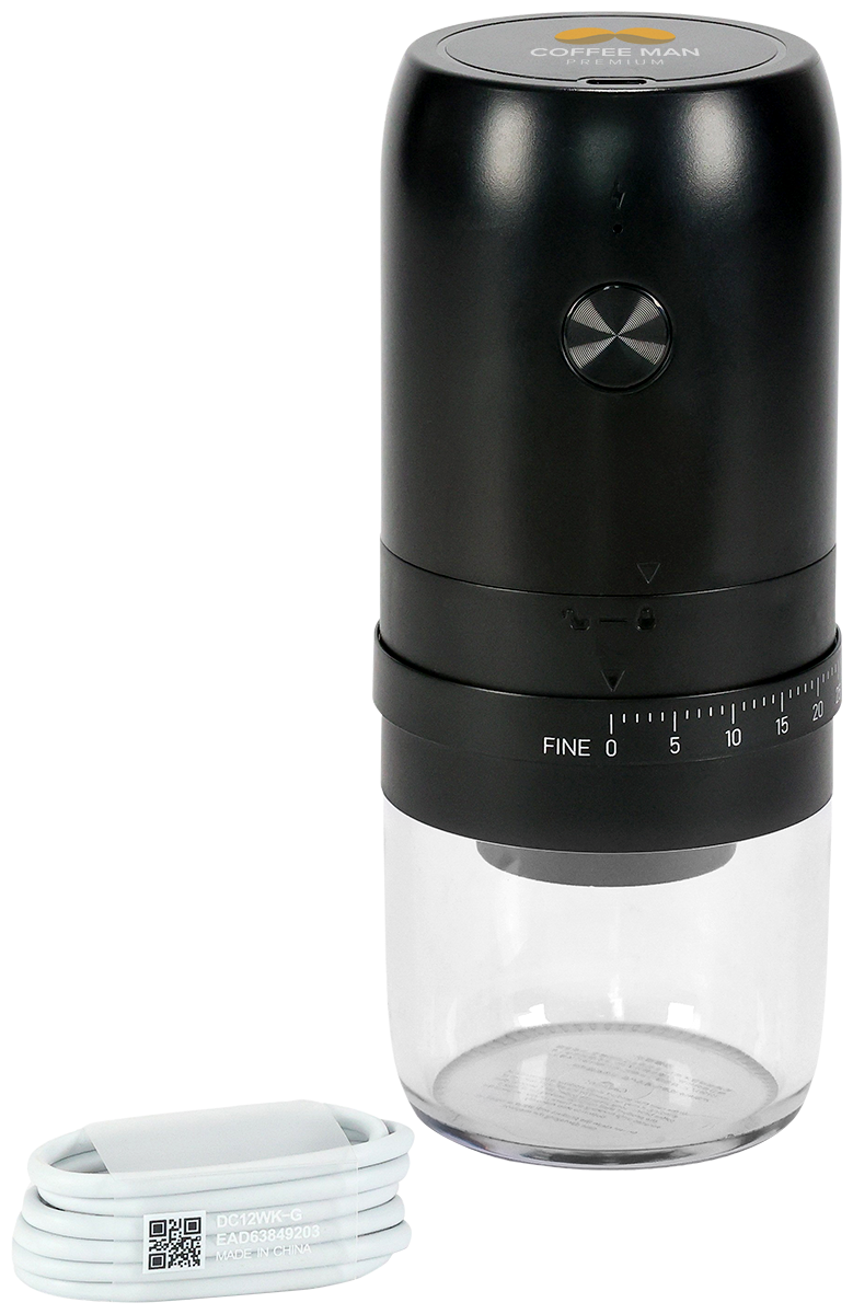 Rechargeable Coffee Grinder - HW58 Black