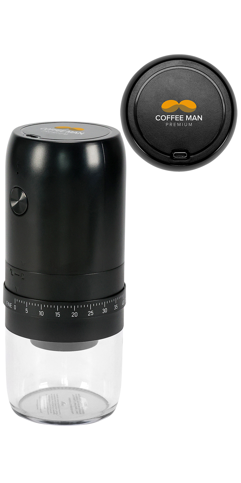 Rechargeable Coffee Grinder - HW58 Black