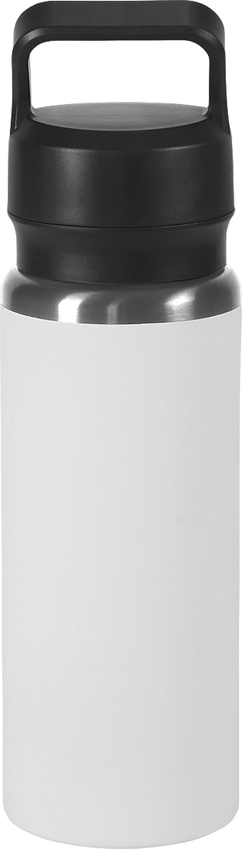 Urban Peak 28oz SS Water Bottle(w/Black Chrome PVD Underlay& - SL188BC white