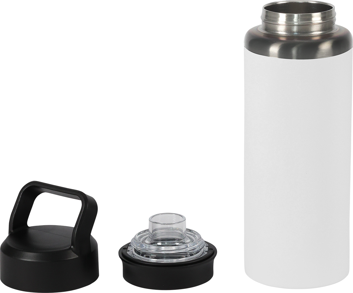 Urban Peak 28oz SS Water Bottle(w/Black Chrome PVD Underlay& - SL188BC white