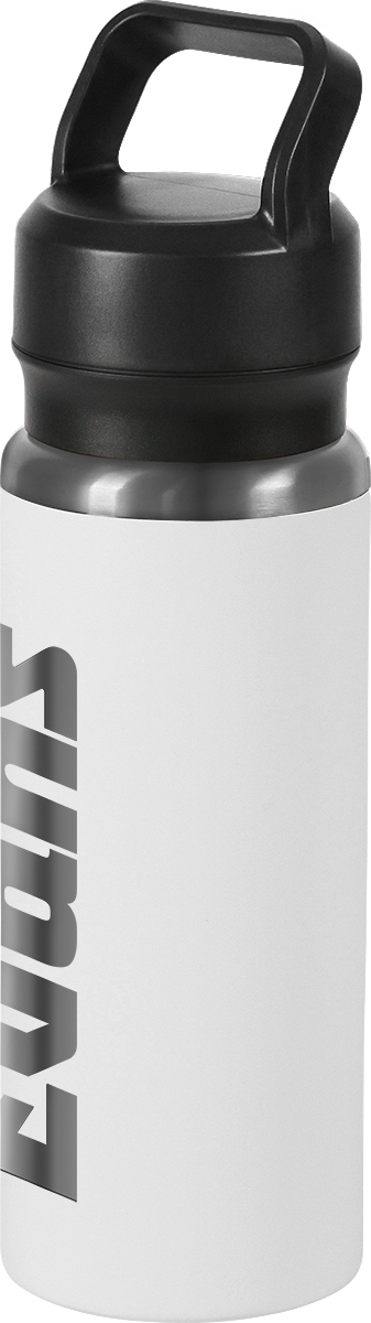 Urban Peak 28oz SS Water Bottle(w/Black Chrome PVD Underlay& - SL188BC white