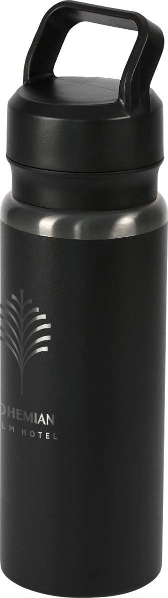 Urban Peak 28oz SS Water Bottle(w/Black Chrome PVD Underlay& - SL188BC black
