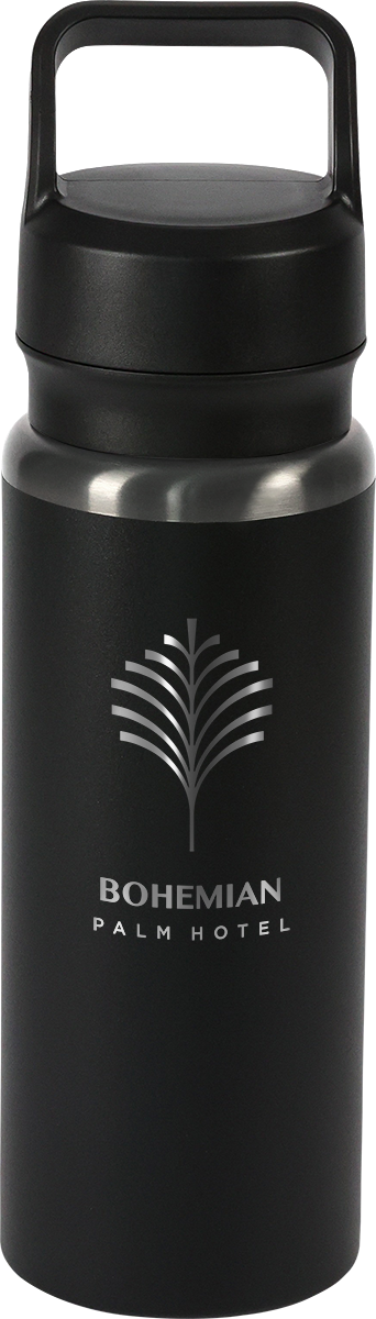 Urban Peak 28oz SS Water Bottle(w/Black Chrome PVD Underlay& - SL188BC black