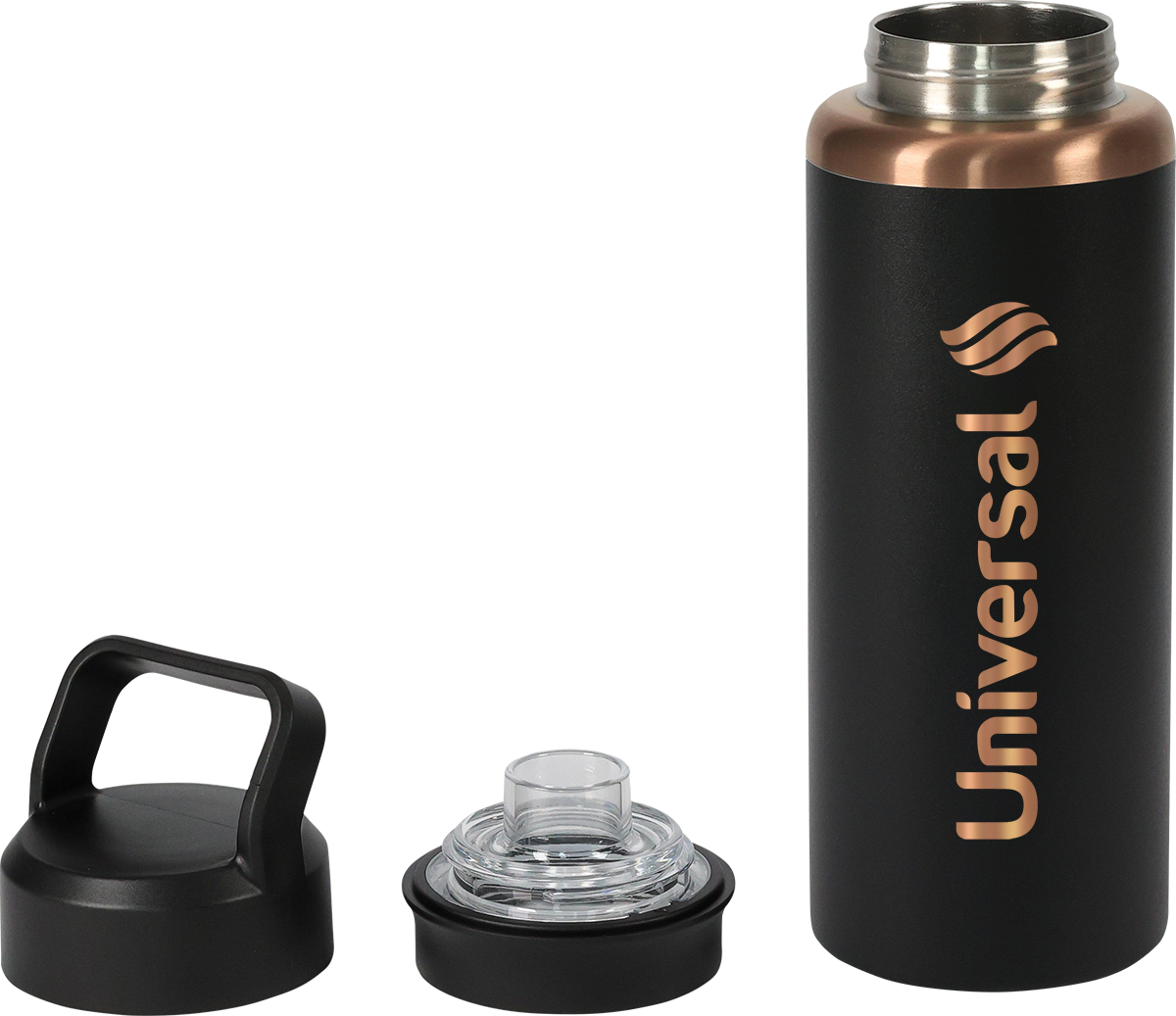 Urban Peak 28oz Urban Peak SS Water Bottle - SL188CP black