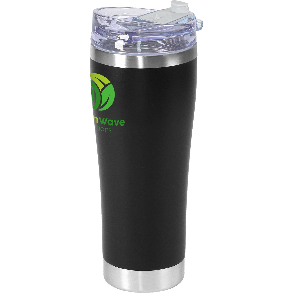 Urban Peak 16oz SS Tumbler (W/Clear Snap Closure Screw-on Lid - SL189PR White