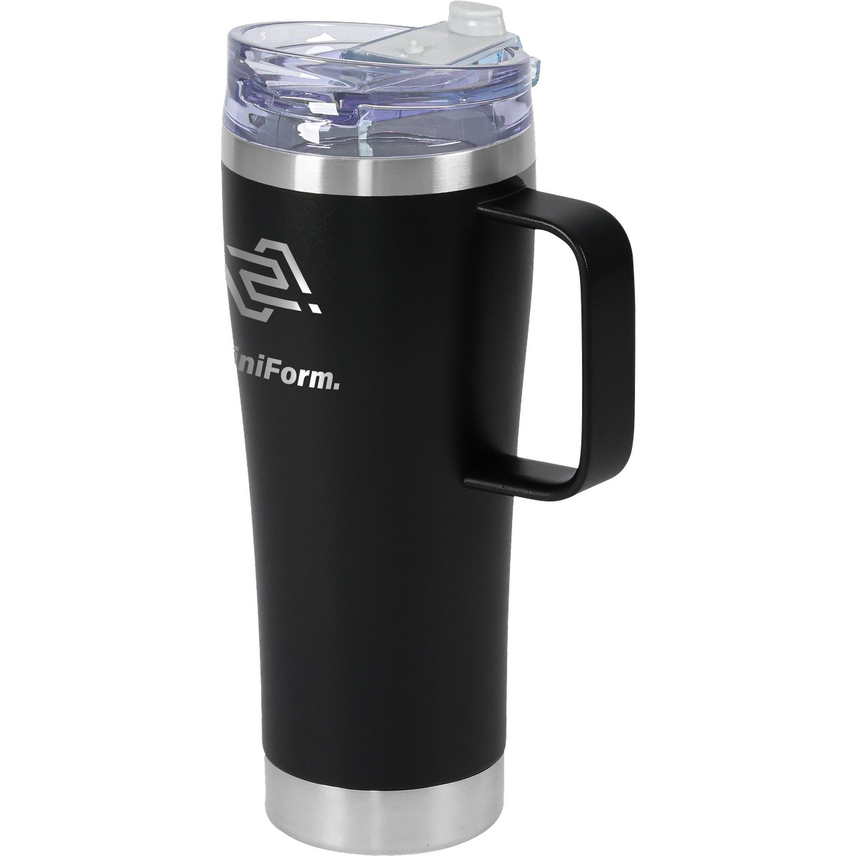 Urban Peak 16oz SS Tumbler (W/Clear Snap Closure Push-on Lid) - SL191PR White