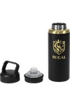 Urban Peak 28oz Urban Peak® Dual Top Gold Water Bottle - SL188GP White