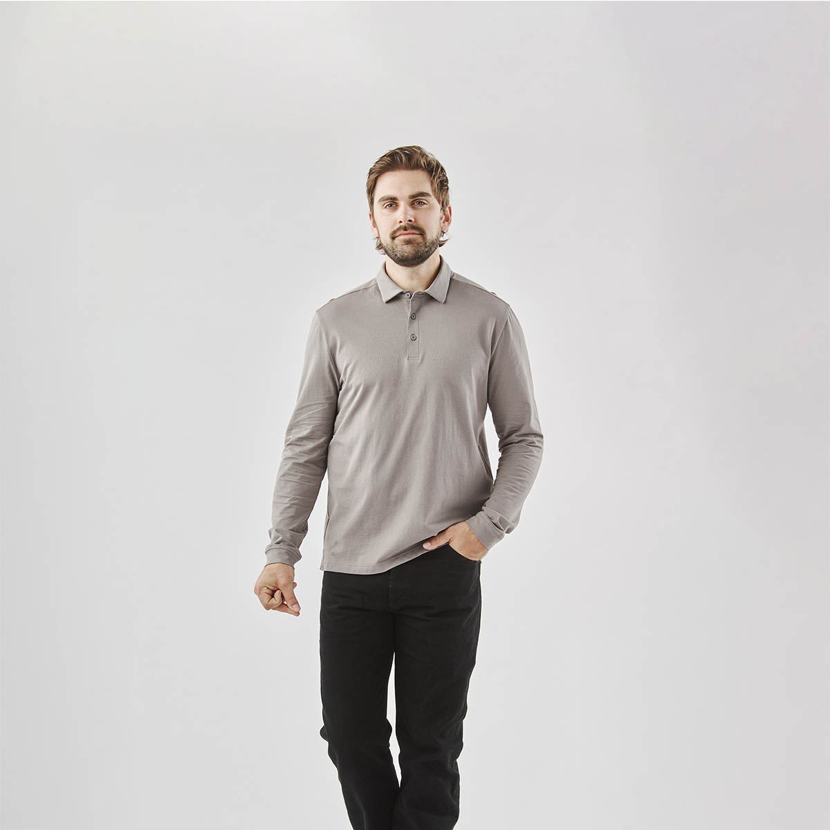Stormtech Stormtech Men's Nevada L/S Micro Pique Polo - PLX-1M 