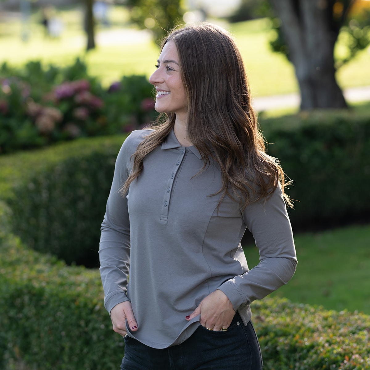 Stormtech Stormtech Women's Nevada L/S Micro Pique Polo - PLX-1W 