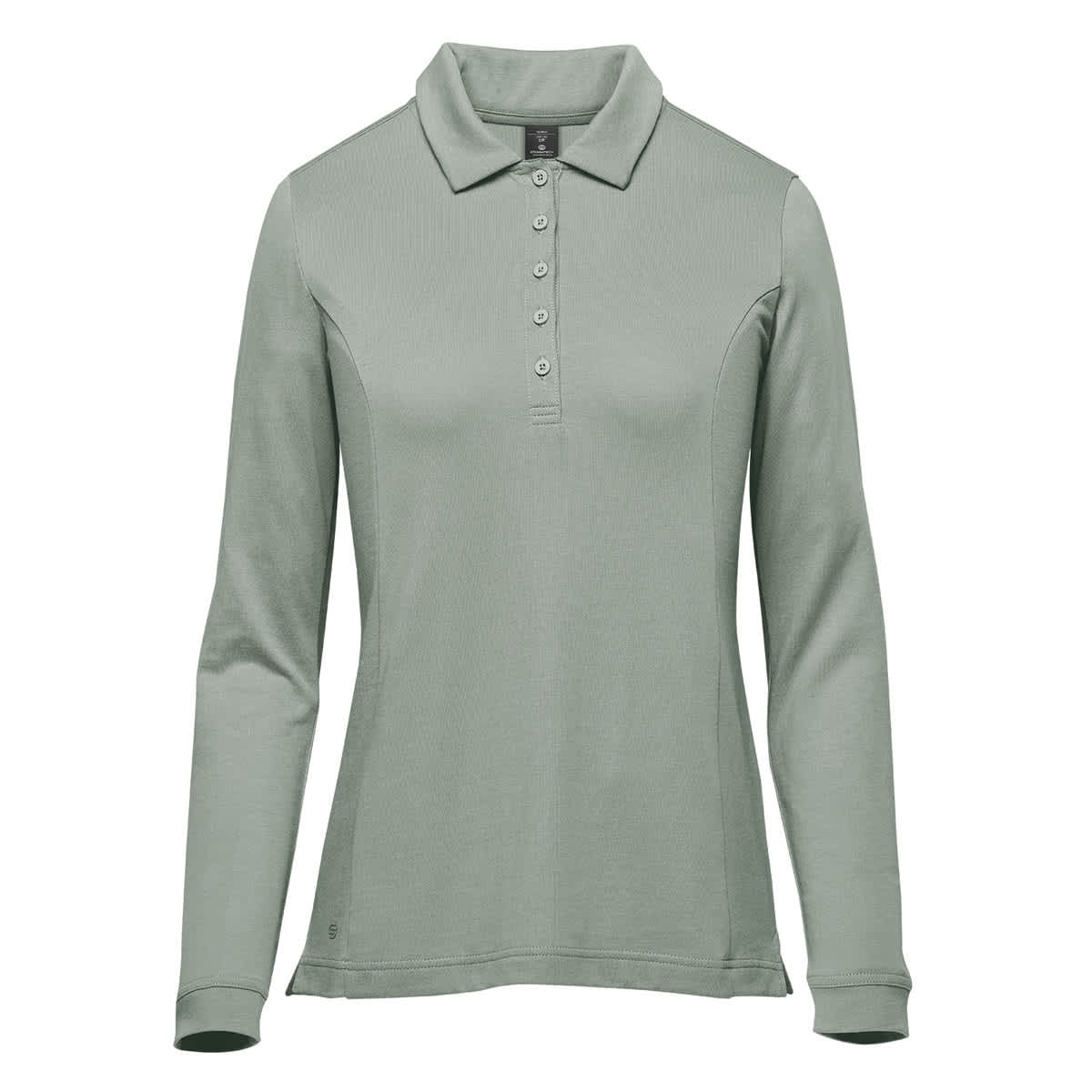 Stormtech Stormtech Women's Nevada L/S Micro Pique Polo - PLX-1W STORM GREY