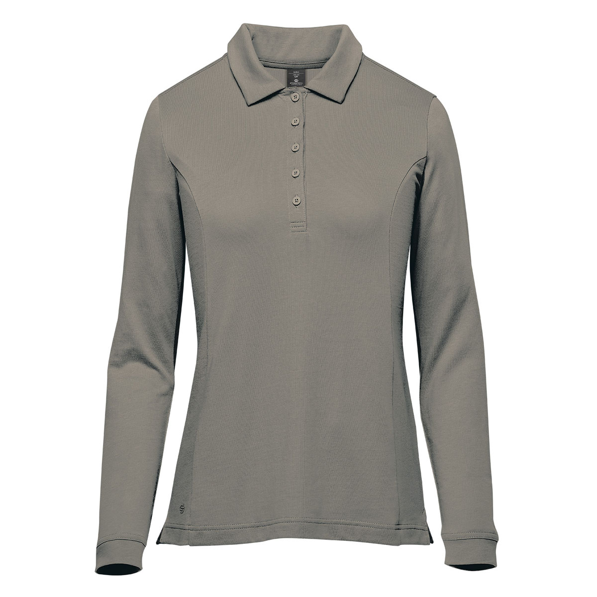 Stormtech Stormtech Women's Nevada L/S Micro Pique Polo - PLX-1W GRANITE