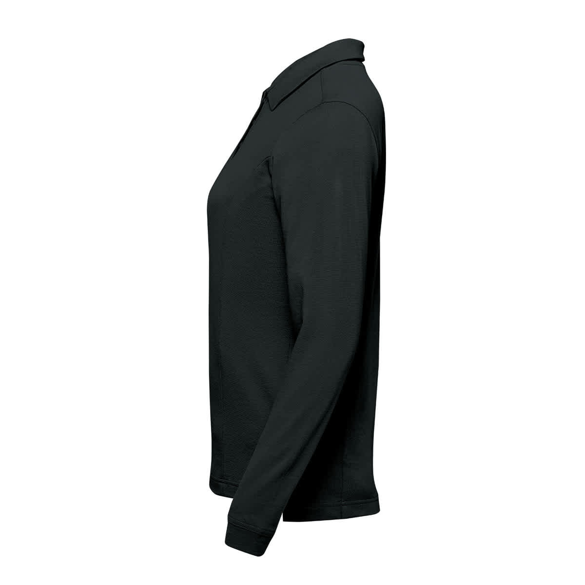 Stormtech Stormtech Women's Nevada L/S Micro Pique Polo - PLX-1W BLACK