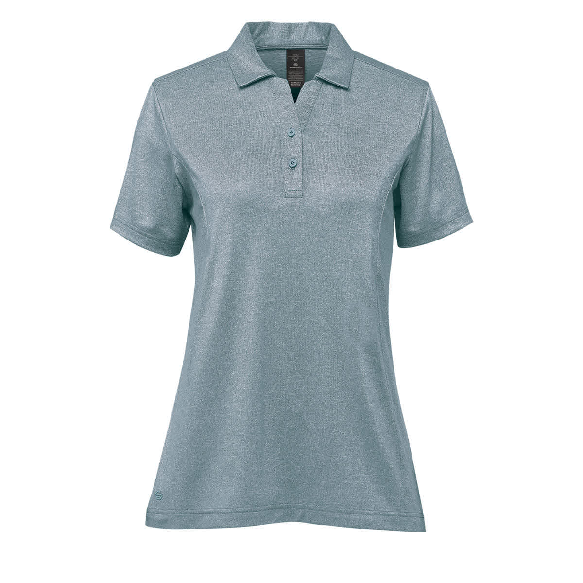 Stormtech Stormtech Women's Volante H2X-DRY S/S Polo - PSX-5W RETRO BLUE HEATHER