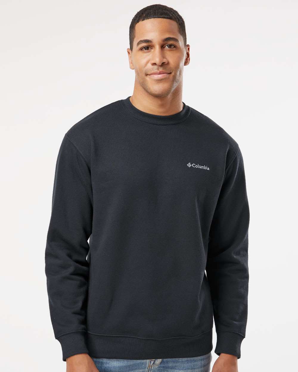 Columbia Men's Hart Mountain™ II Crewneck Sweatshirt - 141160 Black