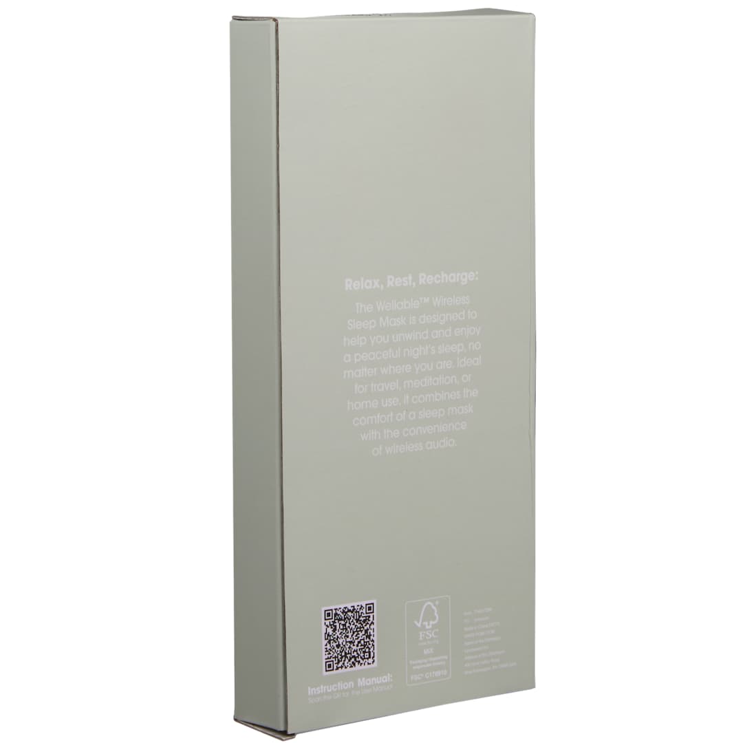 Wellable Wellable™ Bluetooth Sleep Mask - 7142-72 Black