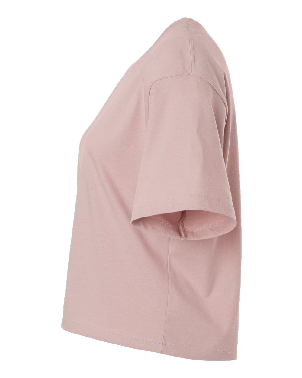 American Apparel Women's Fine Jersey Mid-Length Boxy Tee - 102 - 102A Blush