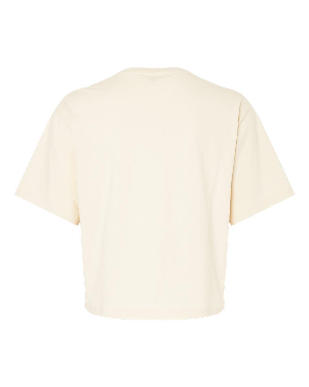 American Apparel Women's Fine Jersey Mid-Length Boxy Tee - 102 - 102A Creme