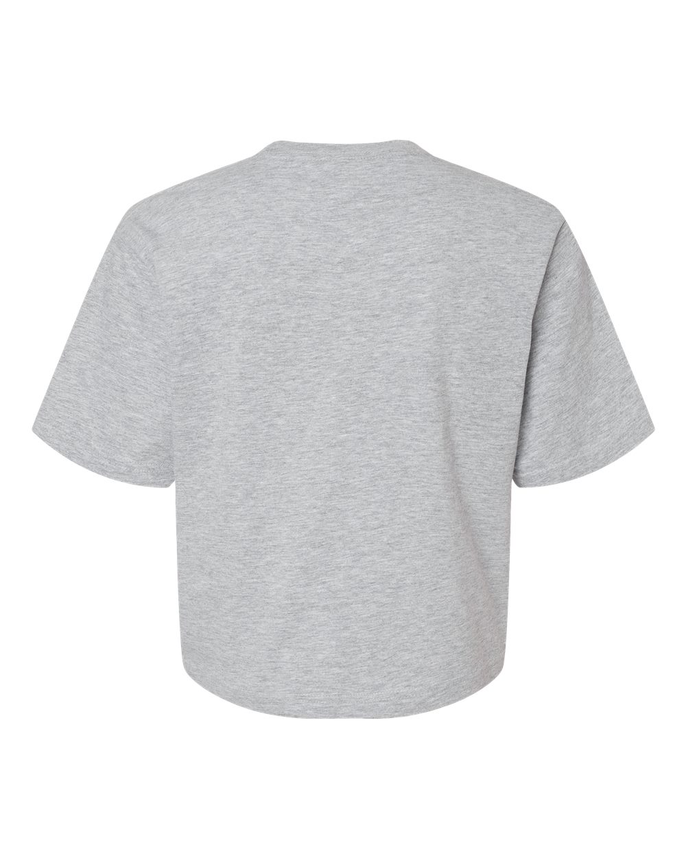 American Apparel Women's Fine Jersey Mid-Length Boxy Tee - 102 - 102A Heather Grey