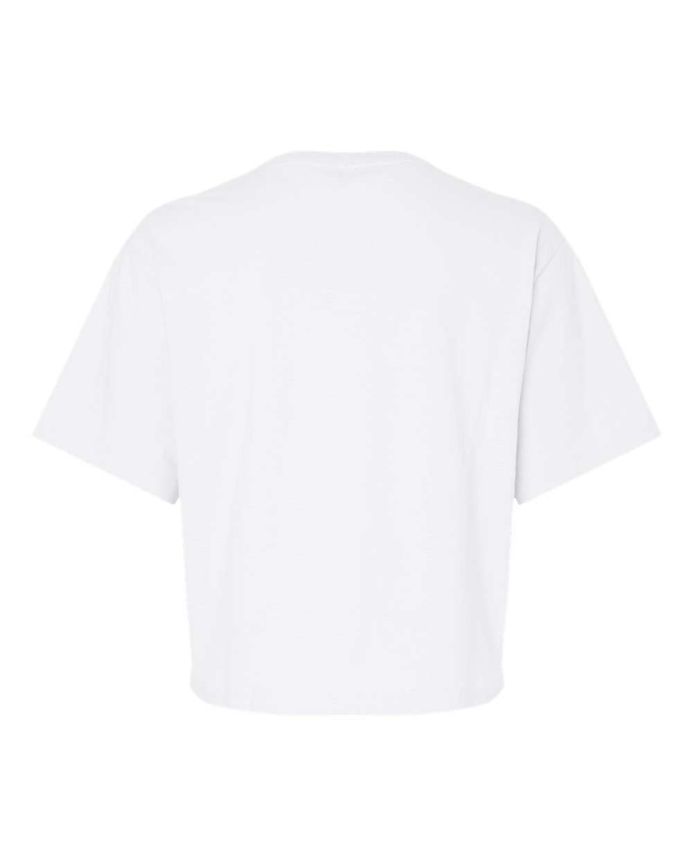 American Apparel Women's Fine Jersey Mid-Length Boxy Tee - 102 - 102A White