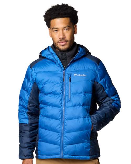 Columbia Men's Labyrinth Loop™ II Hooded Jacket - 208529 Mountain Blue- Collegiate Navy