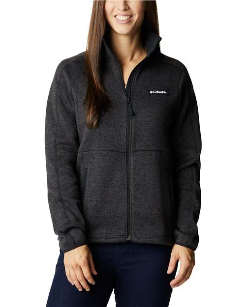 Columbia Women's Sweater Weather™ II Full-Zip Jacket - 208572 Black Heather