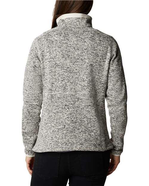 Columbia Women's Sweater Weather™ II Full-Zip Jacket - 208572 Chalk Heather