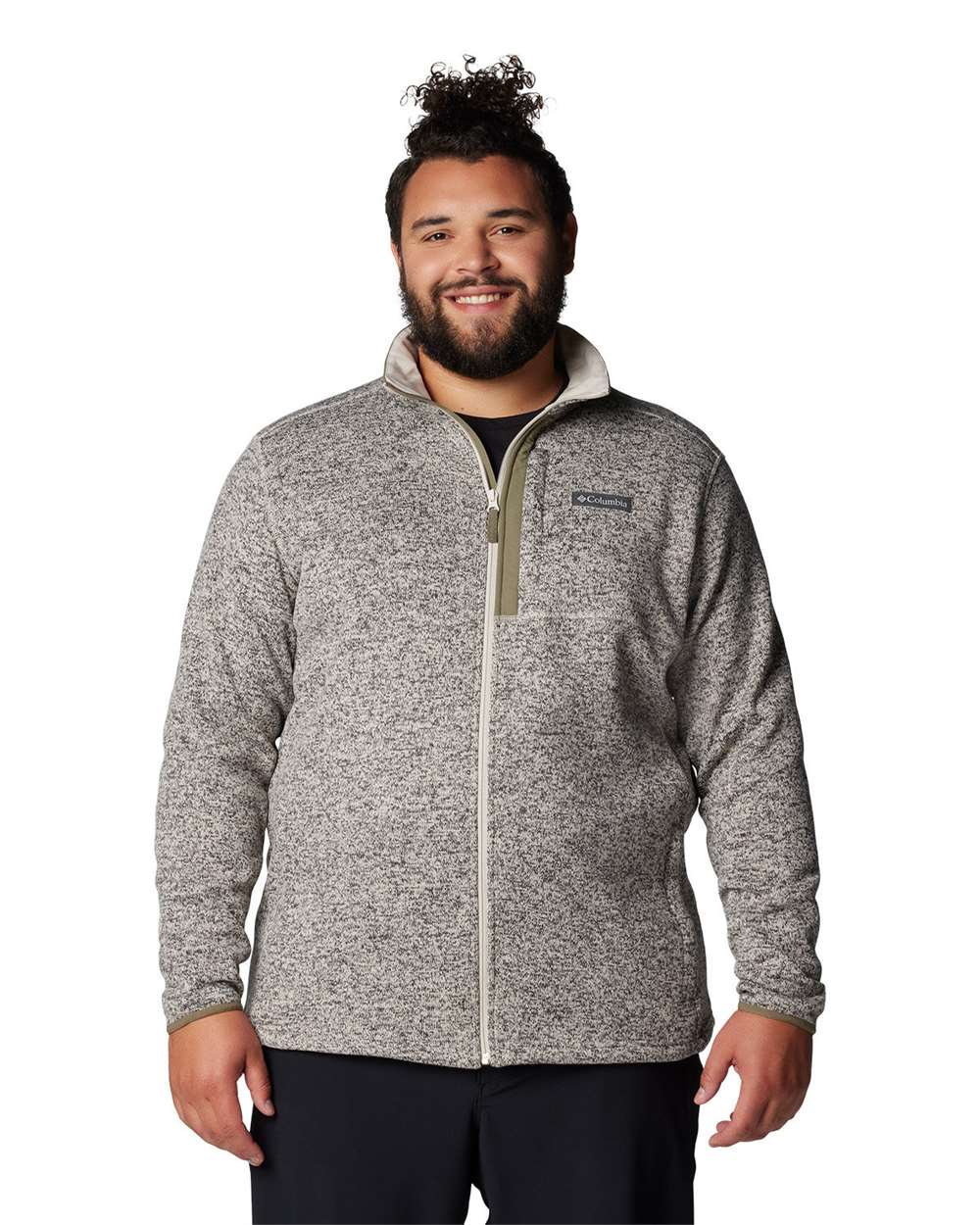 Columbia Men's Sweater Weather™ Full-Zip Jacket - 209773 Dark Stone Heather