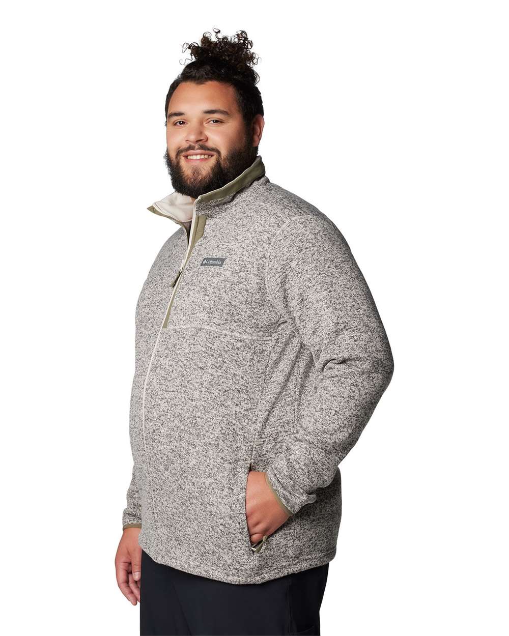 Columbia Men's Sweater Weather™ Full-Zip Jacket - 209773 Dark Stone Heather