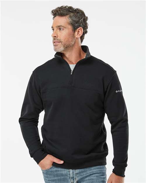 Columbia Men's Hart Mountain™ II Half-Zip Pullover - 212475 Black