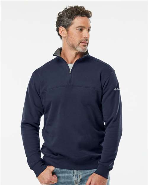 Columbia Men's Hart Mountain™ II Half-Zip Pullover - 212475 Collegiate Navy