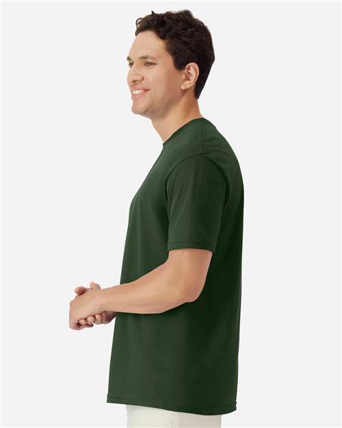 Gildan Unisex Light Cotton T-Shirt - 3000 - 3000g Forest Green