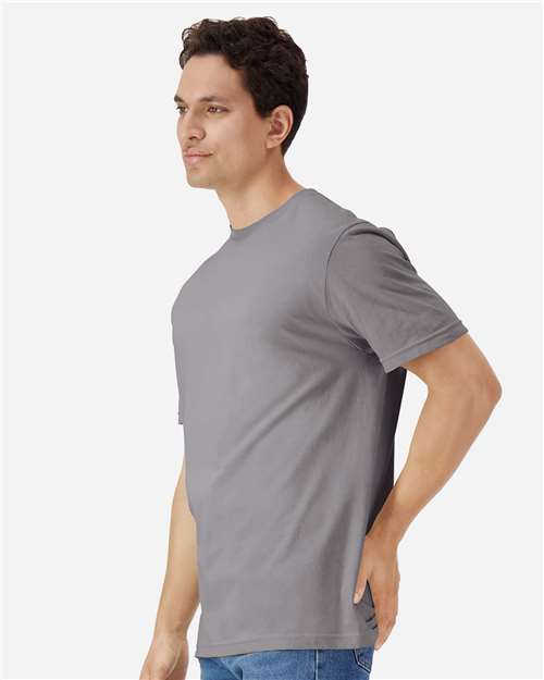 Gildan Unisex Light Cotton T-Shirt - 3000 - 3000g Gravel