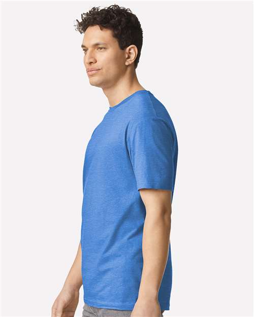 Gildan Unisex Light Cotton T-Shirt - 3000 - 3000g Heather Royal