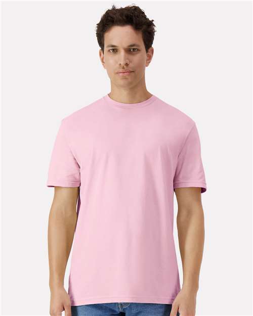Gildan Unisex Light Cotton T-Shirt - 3000 - 3000g Light Pink