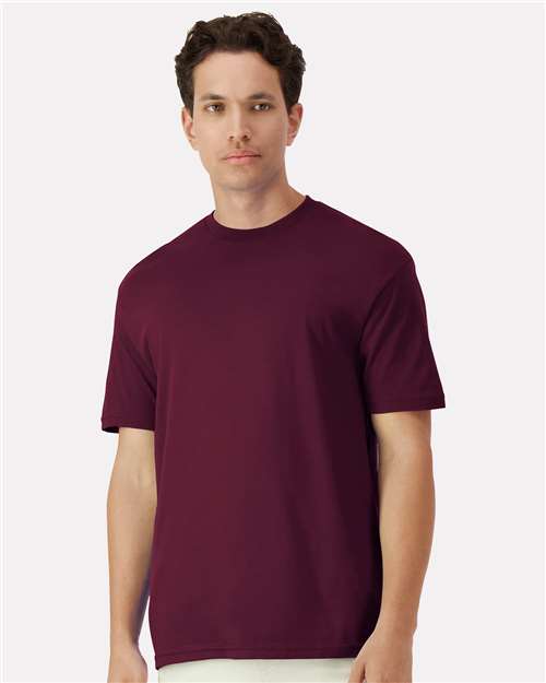 Gildan Unisex Light Cotton T-Shirt - 3000 - 3000g Maroon