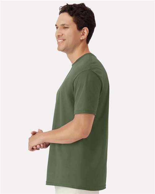 Gildan Unisex Light Cotton T-Shirt - 3000 - 3000g Military Green