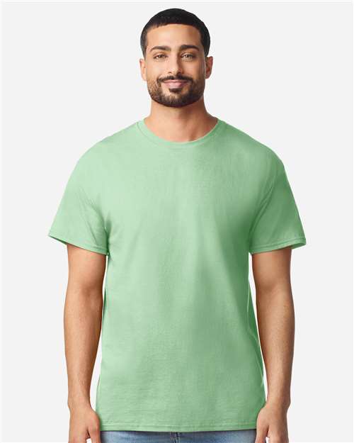 Gildan Unisex Light Cotton T-Shirt - 3000 - 3000g Mint Green