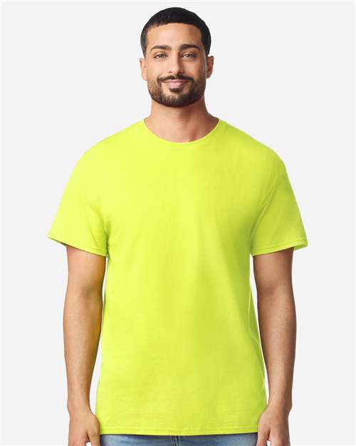 Gildan Unisex Light Cotton T-Shirt - 3000 - 3000g Safety Green
