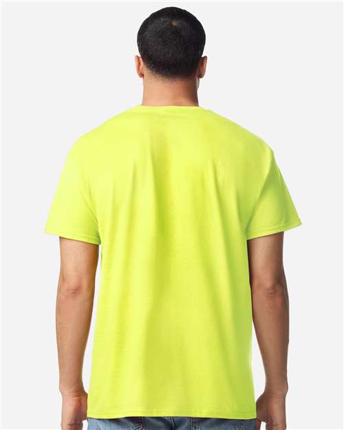 Gildan Unisex Light Cotton T-Shirt - 3000 - 3000g Safety Green