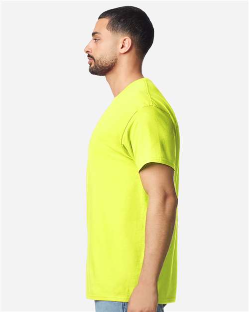 Gildan Unisex Light Cotton T-Shirt - 3000 - 3000g Safety Green