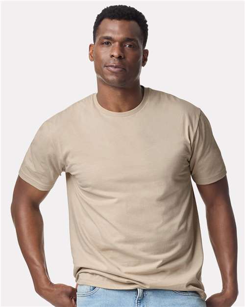 Gildan Unisex Light Cotton T-Shirt - 3000 - 3000g Sand